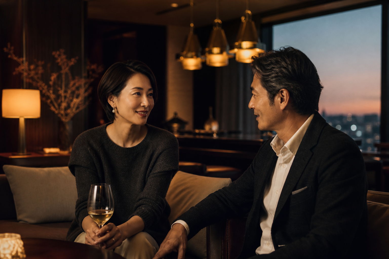 温かい場所で、自分の話をする